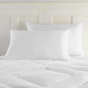 Down Alternative Medium Pillow 2 Pack for Back Sleepers (Hypoallergenic) - beddingbag.com